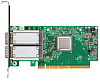 Сетевая карта MELLANOX Infiniband ConnectX®-5 Ex VPI adapter card, EDR IB (100Gb/s) and 100GbE, dual-port QSFP28, PCIe4.0 x16, tall bracket
