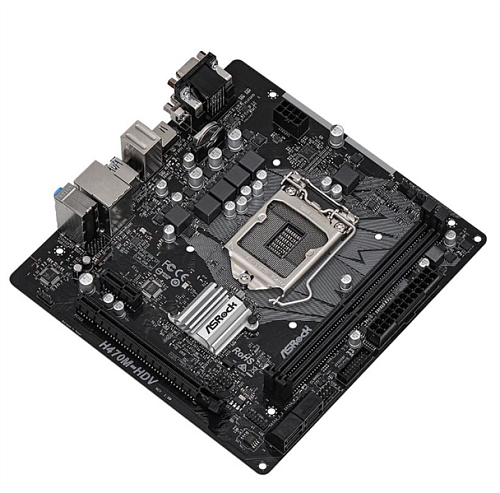 ASROCK H470M-HDV, LGA1200, H470, 2*DDR4, D-Sub+HDMI+DVI-D, 4xSATA3 6.0, 2xUSB 3.2, 4xUSB 2.0, mATX; 90-MXBG50-A0UAYZ