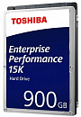 Жесткий диск Toshiba Enterprise HDD 2.5" SAS 900GB, 15000 rpm, 128MB buffer, 512n, AL14SXB90EN, 1 year