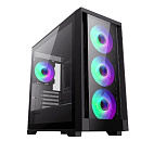 Корпус GameMax DEFENDER TG без БП (Micro ATX,Черн,USB3.0,Зак.стекло,4*120 ARGB)