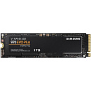 Твердотельный накопитель SSD Samsung 970 EVO Plus M.2 2280 1TB Client PCIe Gen3x4 with NVMe, 3500/3300, IOPS 600/550K, MTBF 1.5M, 3D NAND TLC, 1024MB