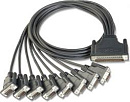 Разветвительный кабель для изолированных 8-портовых плат, разъем DB9 "папа", длина 100 см