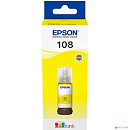 EPSON C13T09C44A Картридж 108 EcoTank Ink для Epson L8050/L18050, Yellow 70ml
