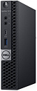 ПК Dell Optiplex 7070 Micro i7 9700 (3)/8Gb/SSD256Gb/UHDG 630/Linux Ubuntu 64/GbitEth/WiFi/BT/130W/клавиатура/мышь/черный