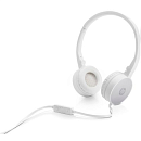 HP Stereo 3.5mm Headset H2800 (White w. Pike Silver) cons