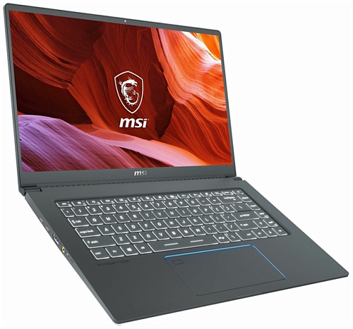 MSI Prestige 15 Intel Core i7-1185G7 3GHz,15.6" UHD (3840x2160) IPS ARGB TP IR AG,32Gb DDR4-3200(2),1Tb SSD,GTX 1650 4Gb,82Wh,Kbd Bl,FPS,1.69kg,1y,Car