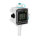 Датчик температуры и влажности окружающей среды с функией регистрации данных, Modbus TCP, MQTT, белый корпус, в комплекте датчик-стержень