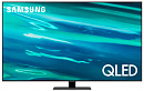 Телевизор QLED Samsung 75" QE75Q80AAUXRU Series 8 черненое серебро 4K Ultra HD 120Hz DVB-T2 DVB-C DVB-S2 WiFi Smart TV (RUS)