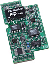 Плата расширения для контроллеров серий I-7188XB/XG/EX/EG, μPAC-7186EX/EG/FD/SM, 2 дифференциальных канала АЦП и 2 канала ЦАП, 3 DI, 3 DO