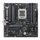 Материнская плата ASUS TUF GAMING A620AM-PLUS WIFI, AM5, A620A, 4*DDR5, 4*SATA, 2*M.2, 2*USB 3.2, 4*USB 2.0, 1*PCIx16, 1*PCIx1, 2*DP+HDMI, mATX; 90MB1
