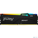 Память оперативная/ Kingston 32GB 5200MT/s DDR5 CL40 DIMM FURY Beast RGB