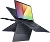 Ноутбук Asus Vivobook Flip 14 TM420UA-EC172T Ryzen 5 5500U 8Gb SSD256Gb AMD Radeon 14" IPS Touch FHD (1920x1080) Windows 10 Home black WiFi BT Cam (90