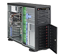 Шасси серверное Supermicro SuperChassis 4U 743TQ-903B-SQ/ no HDD(8)LFF/ 3x 5.25/ 7xFH/ 1x900W 80+(12" x 13")E-ATX/ Backplane 8xSATA/SAS