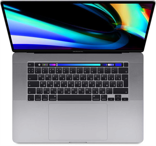 Ноутбук APPLE 16-inch MacBook Pro, T-Bar: 2.3GHz 8core Intel Core i9, TB up to 4.8GHz, 32GB, 1TB SSD, AMD Radeon Pro 5500M - 4GB, Space Grey (mod. Z0Y0005RD;