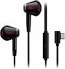 Наушники с микрофоном Edifier GM180 Plus черный 1.3м вкладыши в ушной раковине (GM180 PLUS USB-C)