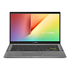 ноутбук asus vivobook s s433ea-ki2070/14" 1920x1080/intel core i7-1165g7/ram 8гб/ssd 512гб/intel iris xe graphics/eng/rus/без ос/черный/1.4 кг 90nb0rl