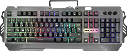 Проводная клавиатура Defender BlackEdition SB-550 RU,черный,мультимедиа