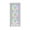 корпус Ocypus Gamma C50 WH ARGB, MATX, USB3.0*1+USB2.0*2, FRONT 3x120mm ARGB, REAR 1x120mm ARGB (незначительное повреждение коробки)