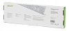 Клавиатура Acer OKW123 белый USB (ZL.KBDEE.00D)