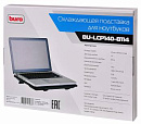 Подставка для ноутбука Buro BU-LCP140-B114 14"335x265x23мм 1xUSB 1x 140ммFAN металлическая сетка/пластик черный