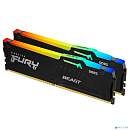 Оперативная память Kingston Fury Beast KF564C32BBEAK2-32 DDR5 - Kit 2х16ГБ 6400МГц, DIMM, Ret