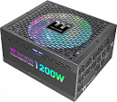 Блок питания Thermaltake ATX 1200W Toughpower PF1 ARGB 80+ platinum 24pin APFC 140mm fan color LED 12xSATA Cab Manag RTL