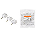 TDM SQ0510-0108 Клемма пружинная соединительная КСПз3-L+N+PE, 16 A, с заземлением под винт