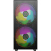 Компьютерный корпус, без блока питания ATX/ Gamemax Aero ATX case, black, w/o PSU, w/1xUSB3.0+1xUSB2.0, w/2x20cm ARGB GMX-20-ARGB front fans, w