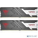 Память DDR5 2x32GB 6400MHz Patriot PVV564G640C32K Viper Venom RTL Gaming PC5-51200 CL32 UDIMM 288-pin 1.4В с радиатором Ret