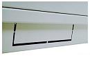 Шкаф серверный ЦМО (ШТК-М-27.6.10-1ААА) напольный 27U 600x1000мм пер.дв.стекл задн.дв.перфор. 2 бок.пан. направл.под закл.гайки 600кг серый 855мм 83.7