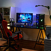 Монитор Gigabyte 31.5" G32QC A черный VA LED 1ms 16:9 HDMI HAS 350cd 178гр/178гр 2560x1440 165Hz DP 2K USB 7.8кг