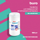 Салфетки Buro BU-Asurface для поверхностей туба 100шт влажных
