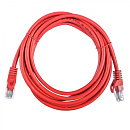 Патч-корд ACD-LPU5E-30R Cat5e UTP 24AWG 4Pair, 7/0.18мм CCA Красный, 3.0м (741586)