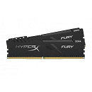 Модуль памяти KINGSTON Fury Gaming DDR4 Общий объём памяти 32Гб Module capacity 16Гб Количество 2 2666 МГц Радиатор Множитель частоты шины 16 1.2 В че