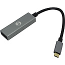 VCOM CU453 Адаптер USB 3.1 Type-Cm --> DP(f) , 4K@60Hz, PD charging, Aluminum Shell, VCOM <CU453>
