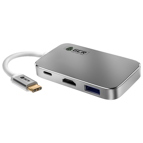 Greenconnect Адаптер-переходник Type C на HDMI+ USB3.0-разветвитель на 3 пота