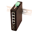 Промышленный PoE коммутатор Gigabit Ethernet OSNOVO SW-80402/I Промышленный PoE коммутатор Gigabit Ethernet на 4GE PoE + 2 GE SFP порта. Порты: 4 x GE