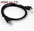 Кабель HDMI/HDMI 1M V2.0 TCG200-1M TELECOM
