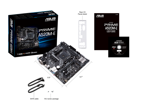 Материнская плата/ PRIME A520M-E