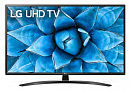 Телевизор LED LG 49" 49UN74006LA черный Ultra HD 50Hz DVB-T2 DVB-C DVB-S DVB-S2 USB WiFi Smart TV (RUS)