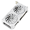 Видеокарта/ VGA ASUS NVIDIA GeForce DUAL-RTX4060-O8G-EVO-WHITE 8GB, GDDR6/128-bit, PCIe 4.0, 1xHDMI 2.1a, 3xDP, 2.5-slot 90YV0JCB-M0NA00