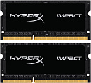 Память оперативная Kingston SODIMM 16GB 1866MHz DDR3L CL11 (Kit of 2) 1.35V HyperX Impact Black