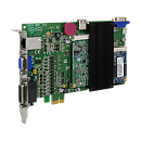 Плата EtherCAT Master для шины PCI Express, 13 каналов DIO, 2-осевой счетчик, максимальное количество единовременно обрабатываемых координат - 16
