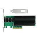 Сетевой адаптер PCIE 40GB FIBER QSFP+ LREC9901BF-QSFP+ LR-LINK
