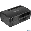 CyberPower BU850E NEW ИБП {Line-Interactive, 850VA/425W, 4 EURO), 12В/7,2 Ач х 1}
