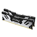 Модуль памяти Kingston 32GB DDR5 6400 DIMM FURY Renegade Silver XMP Gaming Memory KF564C32RSK2-32 Non-ECC, CL32, 1.4V, (Kit of 2) 1RX8 32-39-39 288-