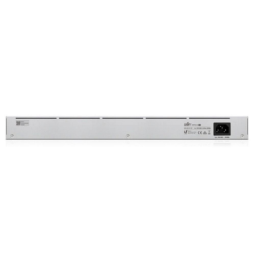 Коммутатор Ubiquiti UniFi Switch 24 PoE |USW-24-POE| Ubiquiti PoE-коммутатор в стойку, 24х 1G RJ45, 2х SFP, раздача 95 |USW-24-POE| Вт (028554) {2}