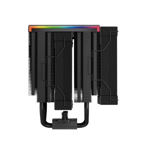 Кулер для процессора DEEPCOOL AK620 DIGITAL LGA20XX/1700/1200/115X/AM5/AM4 (8шт/кор, TDP 260W, PWM, DUAL Fan 120mm, 6 тепл. трубок, черный) RET