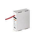 TDM SQ0518-0416 Термоусаживаемая трубка ТУТнг 8/4 красная в коробке (10 м/упак)