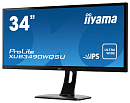 Монитор Iiyama 34" ProLite XUB3490WQSU-B1 черный IPS LED 5ms 21:9 HDMI M/M матовая HAS Pivot 320cd 178гр/178гр 3440x1440 DisplayPort USB 8.5кг
